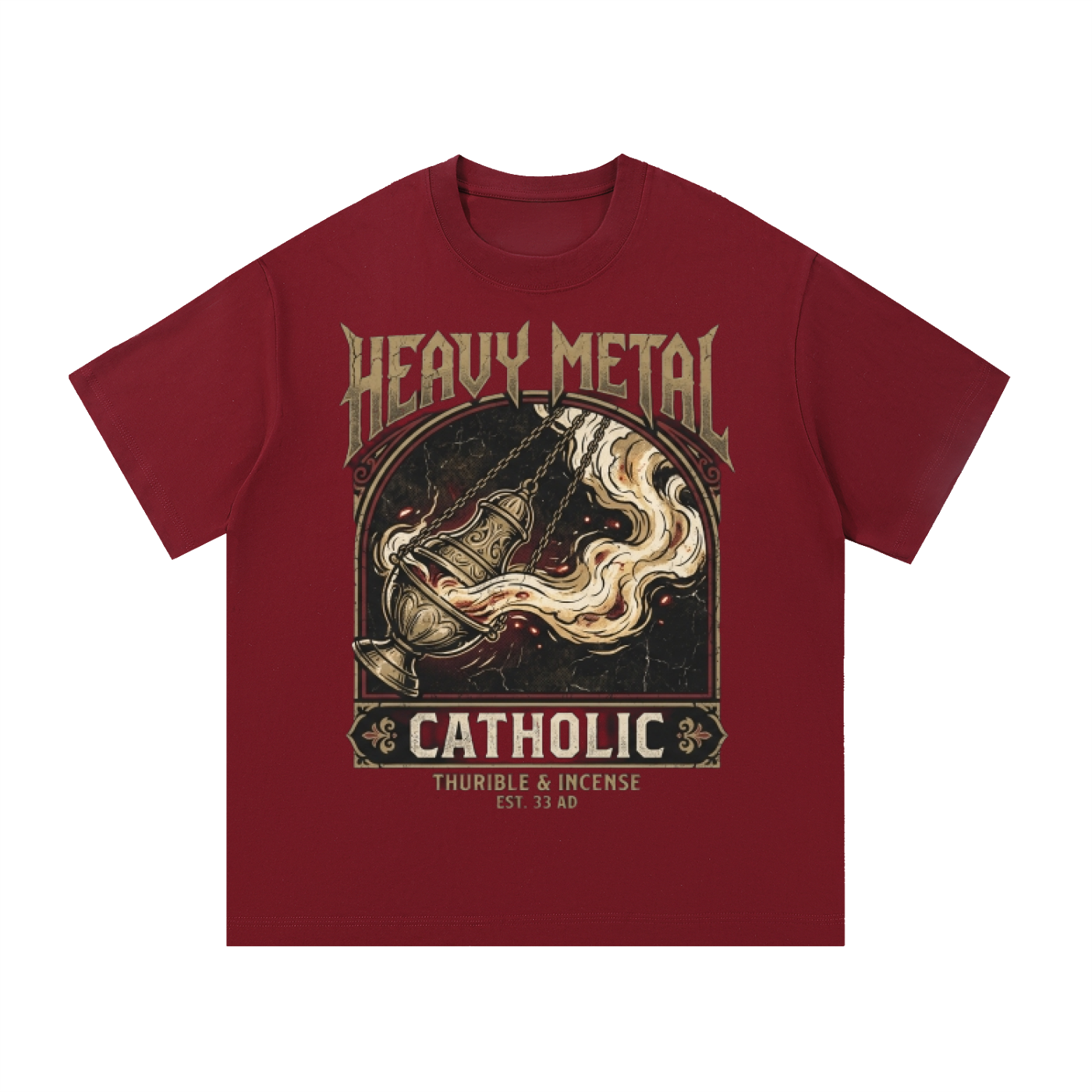 Heavy Metal Catholic T-Shirt
