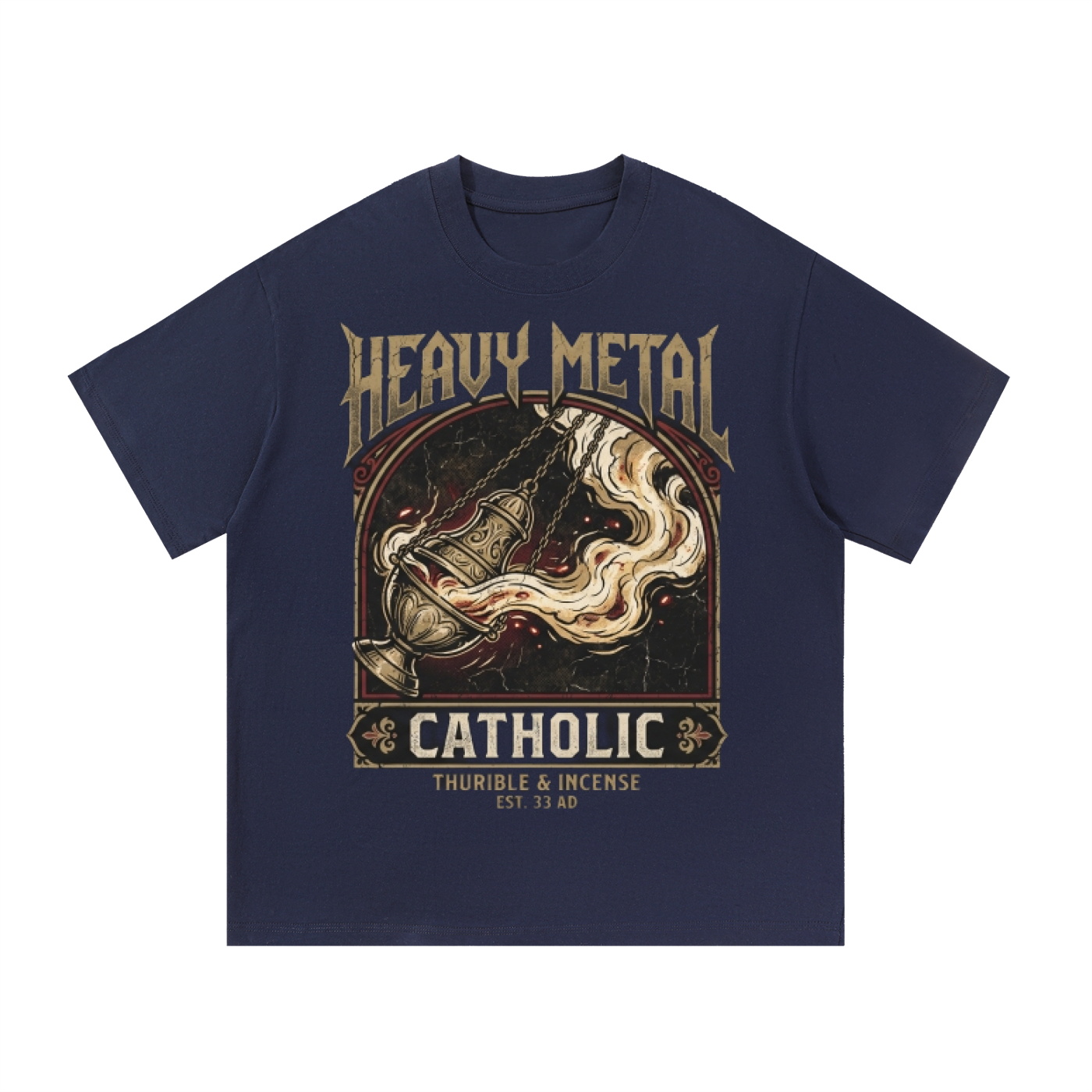 Heavy Metal Catholic T-Shirt