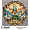 Fr. Norman Heavenly Glory Premium Sticker