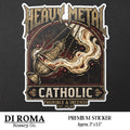 Heavy Metal Incense Premium Sticker