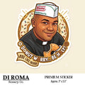 Fr. Norman Krispy Kreme Premium Sticker
