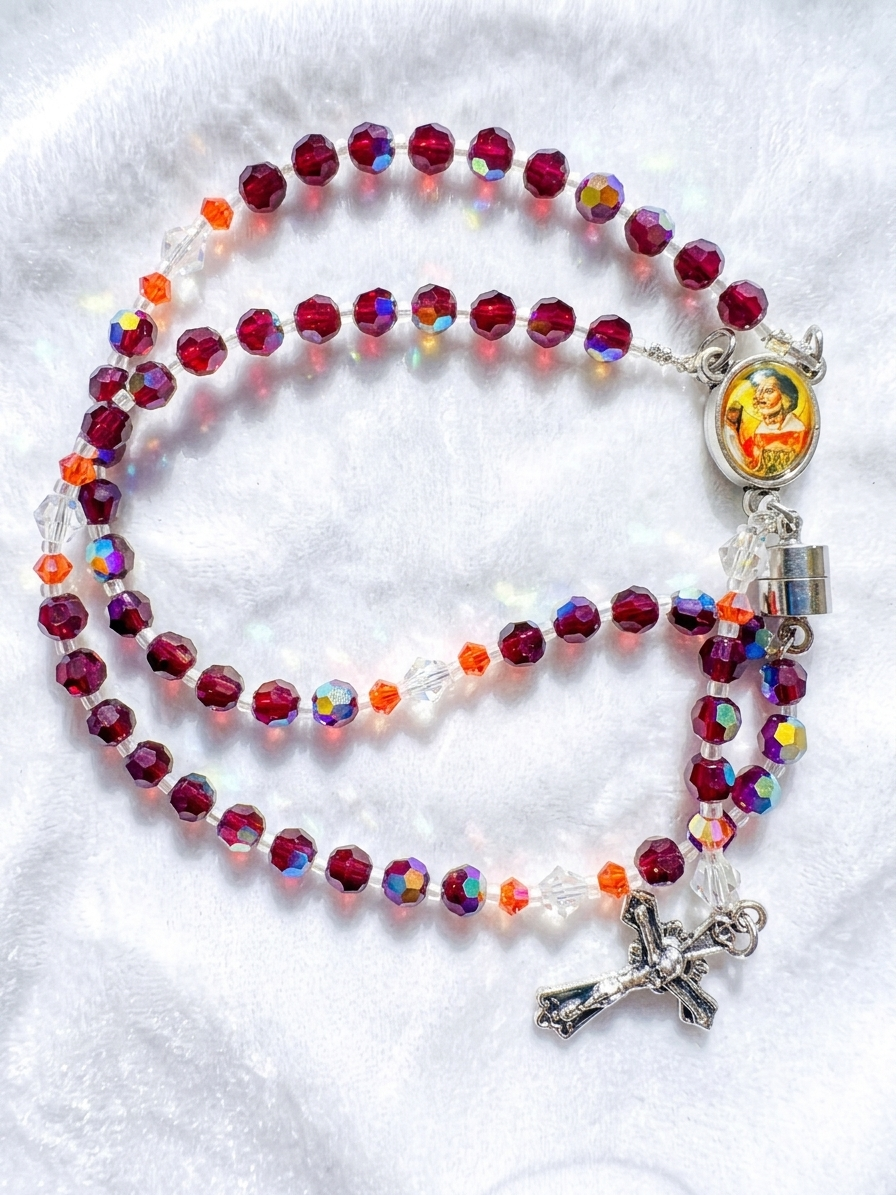 St. Lawrence Parish IMMACULETTE Rosary Bracelet
