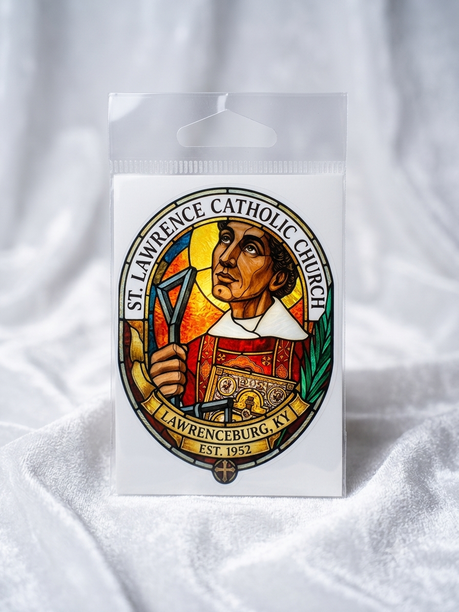 St. Lawrence Parish Sticker